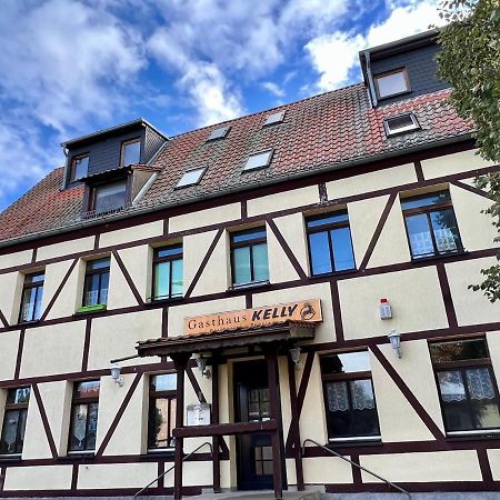 Hotel Gasthaus Kelly Magdeburg Exterior foto